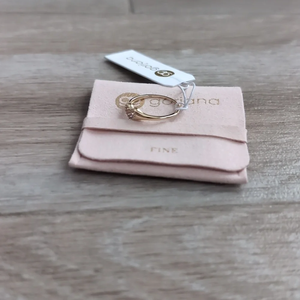 NWT Gorjana Gold Heart Ring - Picture 5 of 16